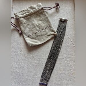 David Yurman Silver Chain Bracelet